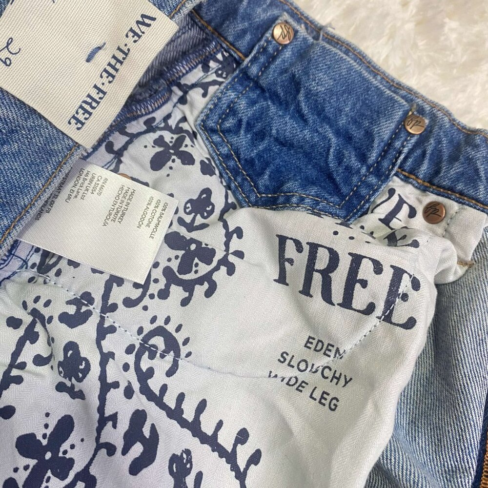 We The Free Eden High Slouchy Flare Jeans Homefree 29 0836 - Picture 6 of 8